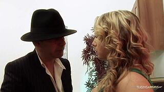 Sexy Nurse Joins Threesome for Big Tits Riding and Facials?