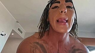 MikeXMoreno's deep throat leads to extreme anal squirting