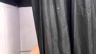 egyptian babe with big natural tits and wet pussy gets invaded in store bathroom her ass fucked raw creampied without condom