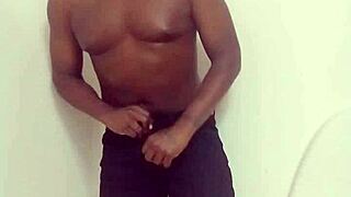 Chatting about my fresh shave before hopping in the shower post-zodiac party