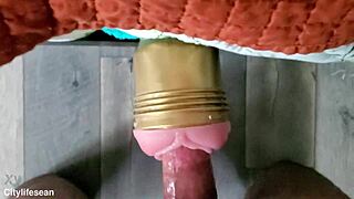 Bbc pounds pocket pussy toy deep in taboo bedroom foreplay slap session for sugar momma