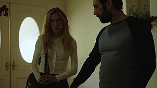 Blonde stepsister moans loud as stepbrother fingers rubs and fucks her shaved pussy deep in doggystyle and missionary