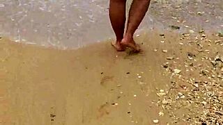 Ever Seen A Sexy Big Tits Asian BBW Wife Nude Flashing Her Fat Ass Outdoors On Public Beach?