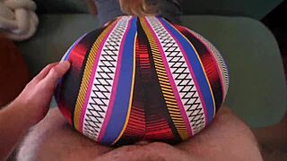 pov fucking curvy girl's huge wet ass and tight pussy doggystyle in torn leggings till creampie overflow