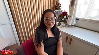 raquel morena rides cock wildly after shy start homemade brazilian