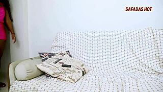 brazilian neighbor rides bbc cowgirl creampie in her tight fetish ass