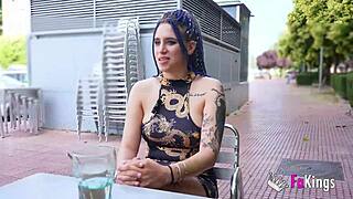 venus lilith drains his balls twice in porno debut