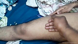 Indian desi cutie falls sick, dewar rips her dress for pussy anal armpit temp check with hairy toy play