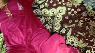 so this hot desi sister-in-law sneaks her bro-in-law into the bedroom for some wild fingering and pounding fun