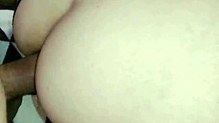 Skinny mature wife slips into erotic bodysuit for cheating anal fun