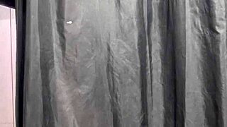 egyptian babe with big natural tits and wet pussy gets invaded in store bathroom her ass fucked raw creampied without condom