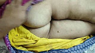 bengali bride's big tits and ass seduced by local boy on wedding night