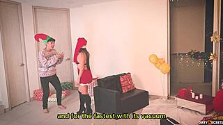 guy sneaks away from mama noel for christmas eve hookup