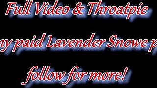 Close-Up Sloppy Deepthroat Leg Lock Cum in Throat for JoJo's Jolyne!!