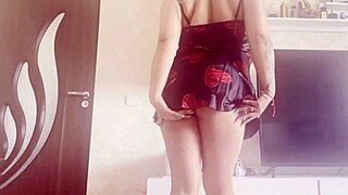 Heart Racing Over Big Tits Pussy Tease In Sexy Dress