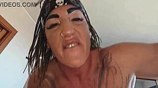 MikeXMoreno's deep throat leads to extreme anal squirting