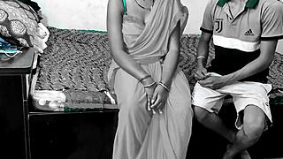 devar, caught you alone, now super sexy bhabhi's wet pussy needs your creampie fuck