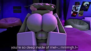 innocent miso jolts awake to nasty rough sucking and cum surprises in roblox chaos