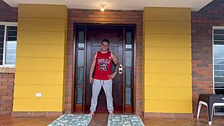 smith's yoga class turns into fucking two colombian wet whores?