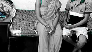 devar, caught you alone, now super sexy bhabhi's wet pussy needs your creampie fuck