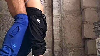 stepsis skips uni for sneaky outdoor fuck 🔥😈