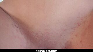 Stepmom, want your stepson's hot cum deep in my busty pussy?
