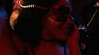 hot public threesome with babe couple going rough anal outdoor