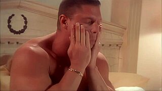 fucking that hot blonde milf right on the bed she loves it