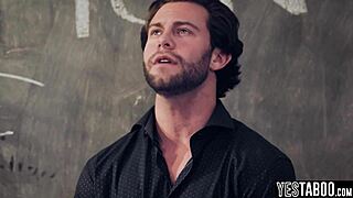 teacher, why are you and your friend double penetrating this horny teen student in class?