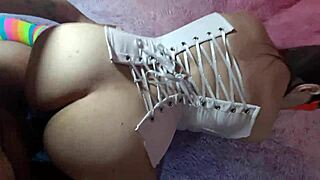 oh god, watching that latina whore wife take deep anal double penetration for cash hurts so good