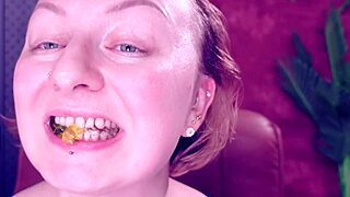 Arya Grander Chews Tiny Teddybears Giantess Fetish Eats All