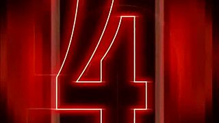 cathy heaven pins james down in nude erotic wrestling then blows him 😈💪🍆