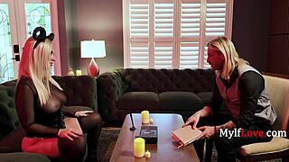 hot investigator faces curvy possessed housewife succubus craving young cock and big tits bounce