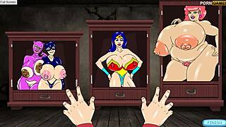 wanna see her big tits bounce during halloween anal assfucking?