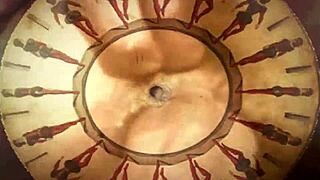 vintage erotic art display