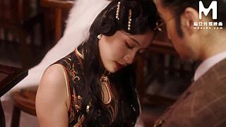 POV big tits CHINESE girl RIDE for ASMR INTRACRANIAL ORGASM in modelmedia asia