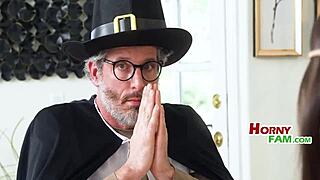 Thanksgiving Taboo: Fuck Mommy or Daddy Before Family Feast Starts
