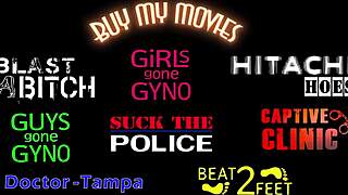 Nurse Aria Nicole Face Fucks Patient with Tits in Latex Gloves!