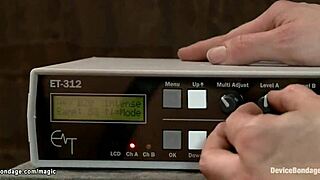 blond ass slave bound suspended shocked by rough anal machine gagging deepthroat whipping😱🔗