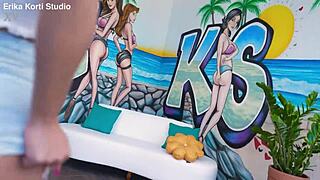 Aylla Mells' Creamy Anus Pounded by BBC Ends in Piss Mouth Load