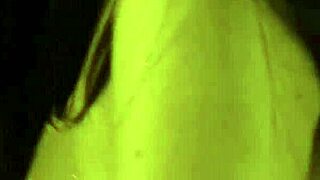 she dances naked by the fire, clothes ripped off in erotic tease