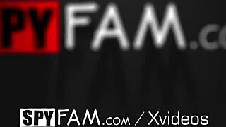 lesbian nanny spyfam fucks in front of girlfriend cumshot oral