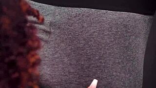 naomie stark marks territory with ebony deepthroat on white cock?