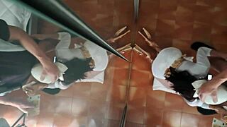 milf sucks cock for cash ends with huge cumshot mouthful