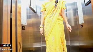 Why does cute Indian college teacher fuck step-brother so rough?