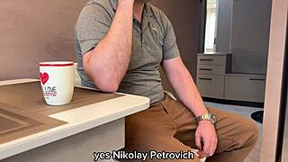 Stepmom, your husband's gone—fuck me doggystyle now!