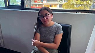 Fucking my girlfriend's hot best friend hard. Left her pussy dripping with my thick cum load