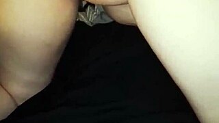 Fucking my wife's shaved pussy hard with bad dragon gunner dildo doggystyle.