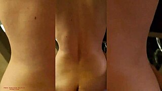 dominant male unleashes rough doggystyle pounding on submissive big ass wife in garage