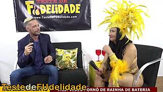 Sexy Brazilian Samba Muse Leaked Rio Carnival Blowjob Fuck Fest